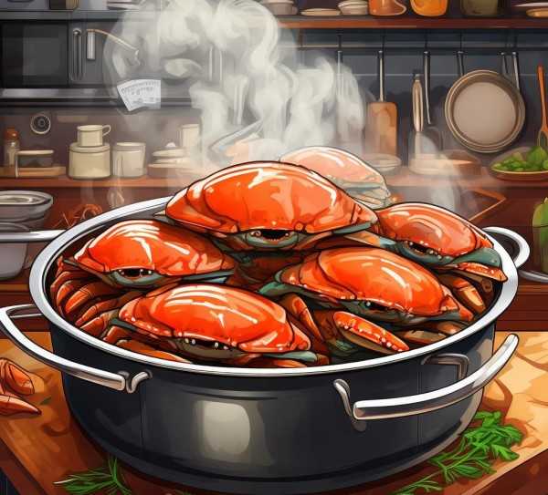 螃蟹烹饪时间揭秘，煮螃蟹的最佳时长指南