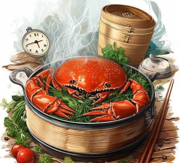 大闸蟹蒸制时间揭秘，掌握技巧，鲜美即享
