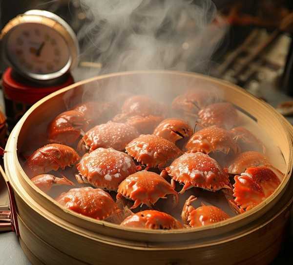大闸蟹蒸制秘诀，最佳时间与技巧全解析