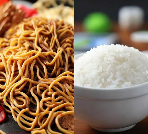 面食与米饭主食对比，肥胖风险揭秘