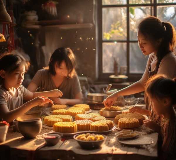 中秋佳节，甜蜜满溢，传统月饼自制攻略