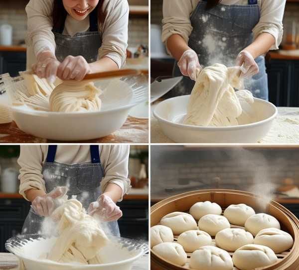 面点大师教你轻松制作松软馒头的秘诀！
