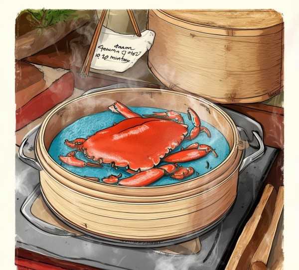 螃蟹蒸多久最合适？烹饪技巧大公开