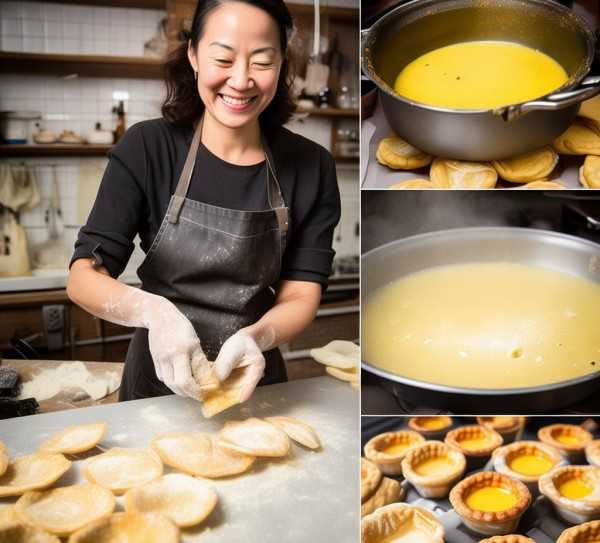 家庭烘焙入门，轻松制作香浓蛋挞教程,轻松掌握家庭烘焙秘籍，如何制作香浓美味的蛋挞,秘籍,第1张