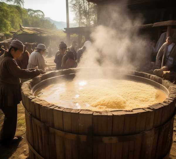 传统糯米酿酒工艺揭秘，一斤糯米能酿出多少米酒？