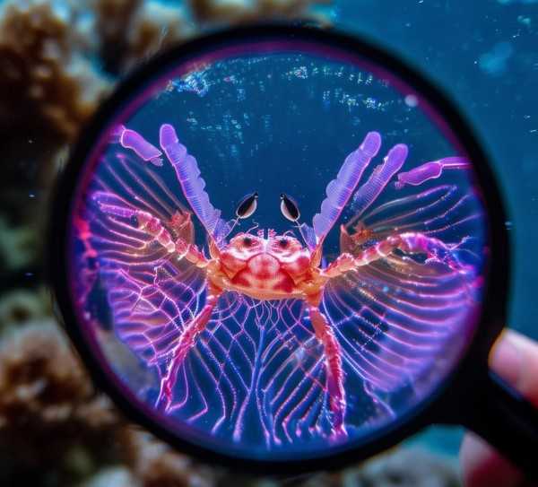 海洋奇观，揭秘螃蟹腮的神秘呼吸之道