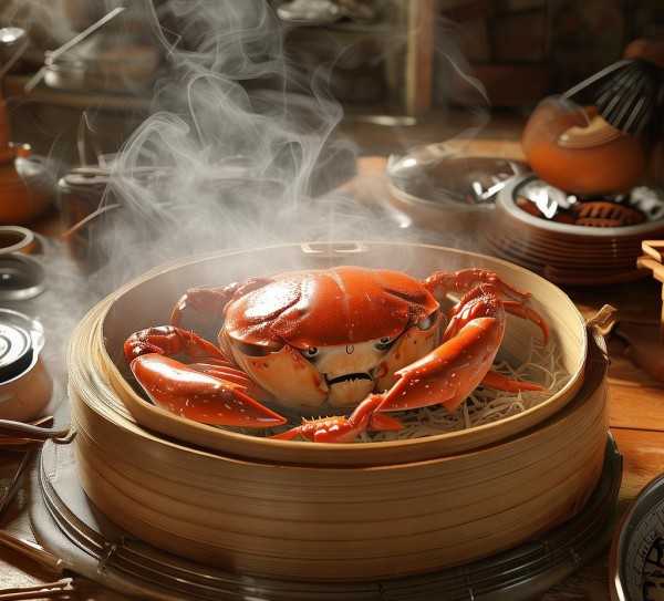 蒸蟹的最佳时间与技巧揭秘，面包蟹熟透指南