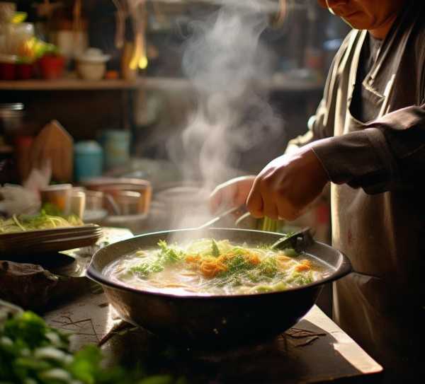 片儿川汤面，探寻其独特风味的诞生之谜